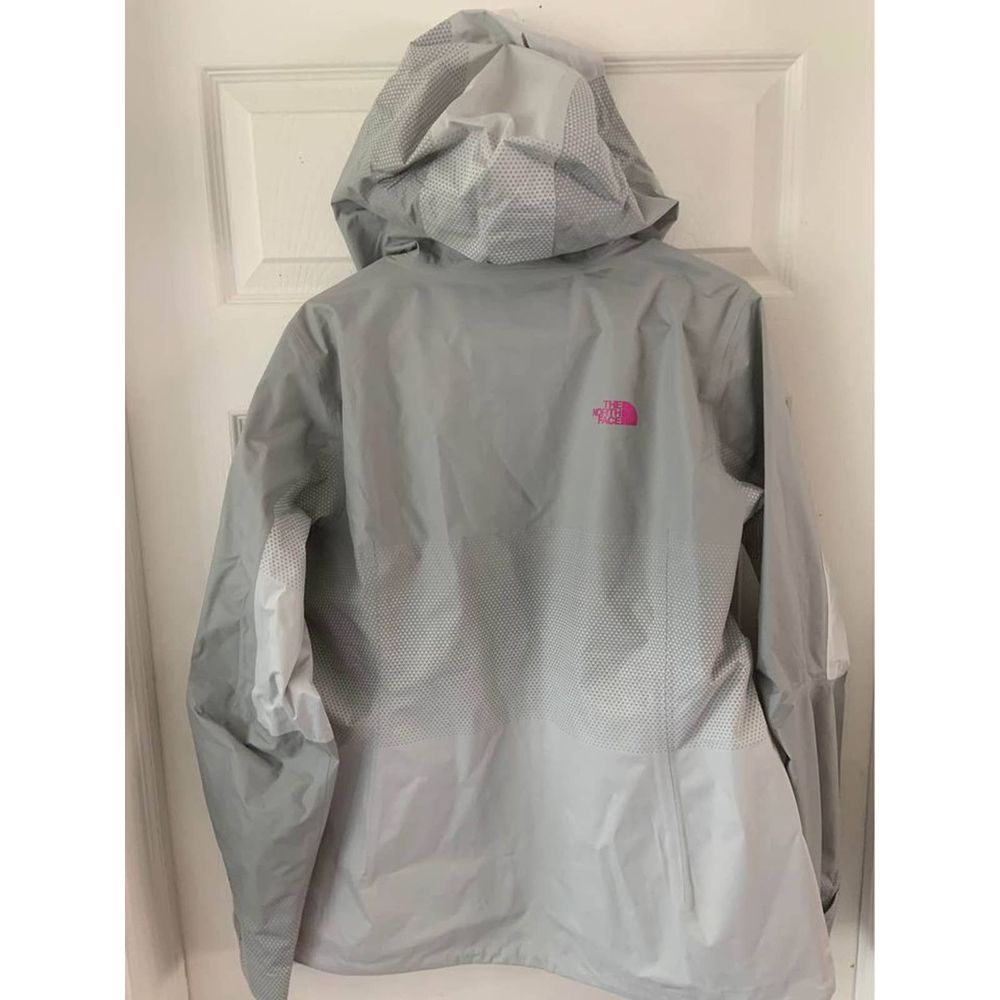 NEW Women's Small | THE NORTH FACE Waterproof Hooded Jacket Coat | Grey Pink - Picture 1 of 8